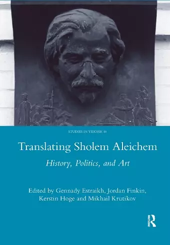 Translating Sholem Aleichem cover