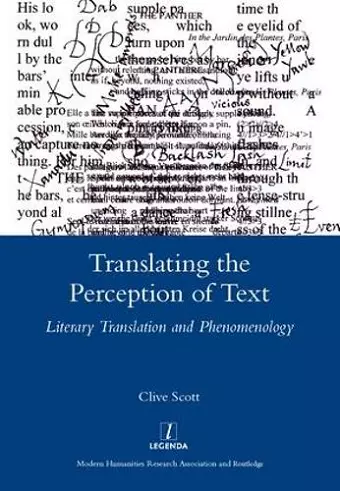 Translating the Perception of Text cover