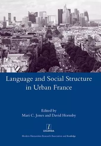 Language and Social Structure in Urban France cover