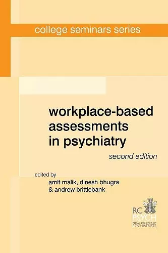 Workplace-Based Assessments in Psychiatry cover