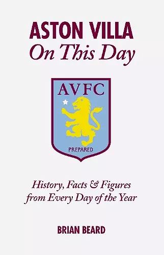 Aston Villa On This Day cover