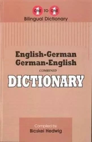 English-German & German-English One-to-One Dictionary cover