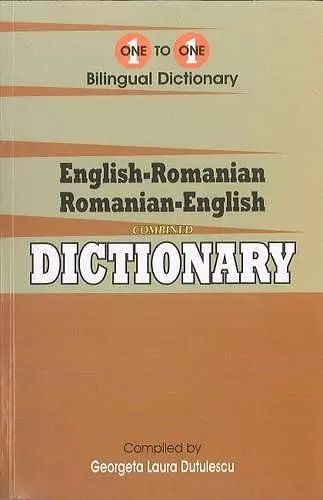 English-Romanian & Romanian-English One-to-One Dictionary cover