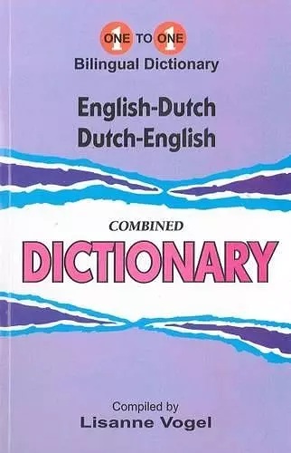 English-Dutch & Dutch-English One-to-One Dictionary. Script & Roman cover