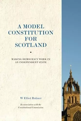 A Model Constitution for Scotland cover