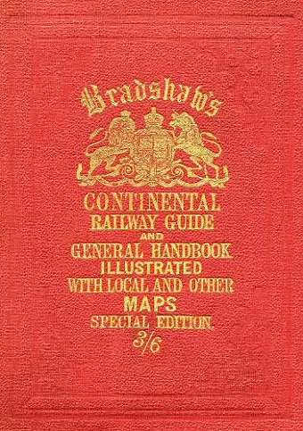 Bradshaw’s Continental Railway Guide (full edition) cover