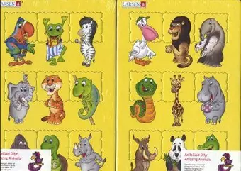 Jig-So Anifeiliaid Difyr/Amazing Animals cover