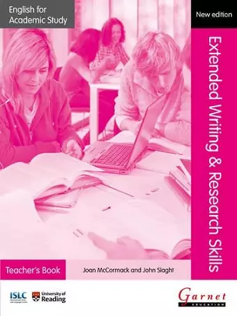 English for Academic Study: Extended Writing & Research Skills Teacher's Book - Edition 2 cover