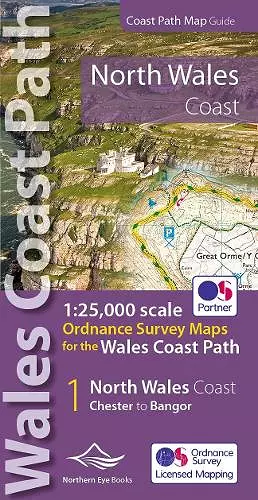 North Wales Coast Path Map cover