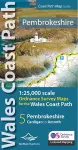 Pembrokeshire Coast Path Map Guide cover