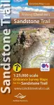 Walking Cheshire's Sandstone Trail - OS Map Book cover