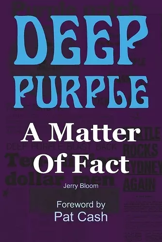 Deep Purple: A Matter of Fact cover