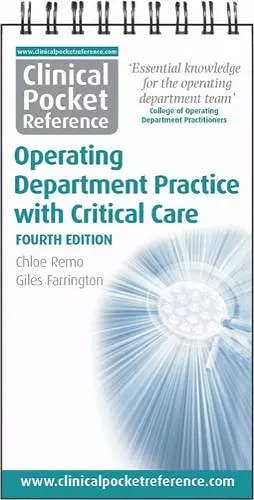 Clinical Pocket Reference Operating Department Practice cover