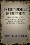 On the Threshold of the Unseen cover