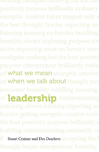 What we mean when we talk about leadership cover