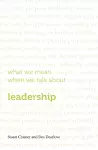 What we mean when we talk about leadership cover