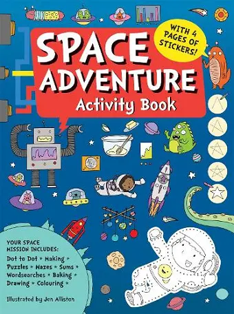 Space Adventure Activity Book cover