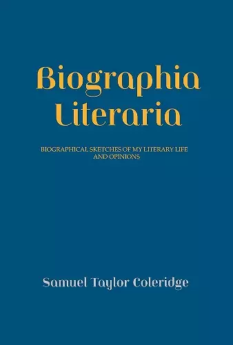 Biographica Literaria cover