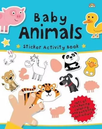 Sticker Activity Book Baby Animals cover