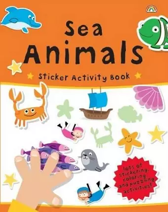 Sticker Activity Book Sea Animals cover