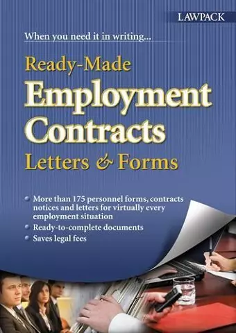 Ready-made Employment Letters, Contracts and Forms cover