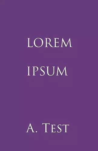 Lorem Ipsum cover