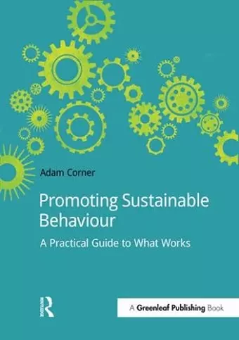 Promoting Sustainable Behaviour cover