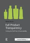 Full Product Transparency cover