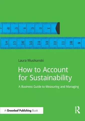 How to Account for Sustainability cover