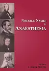 Notable Names in Anaesthesia cover