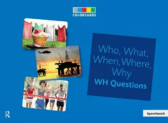 Who, What, When, Where Colorcards -Interrogative Pronouns cover