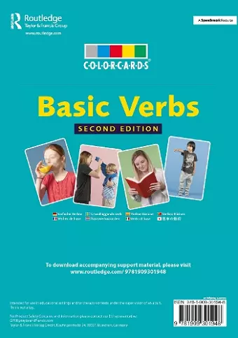 Basic Verbs: Colorcards cover