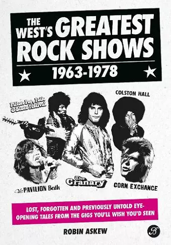 The West's Greatest Rock Shows 1963-1978 cover