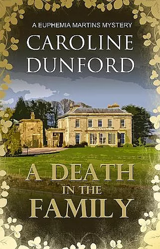 A Death in the Family (Euphemia Martins Mystery 1) cover