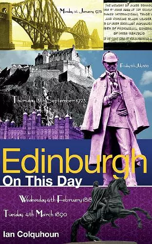 Edinburgh On This Day cover