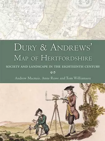 Dury and Andrews’ Map of Hertfordshire cover