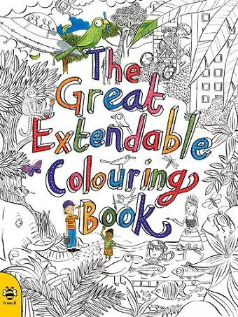 The Great Extendable Colouring Book cover