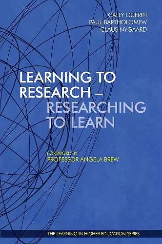 Learning to Research - Researching to Learn 2015 cover