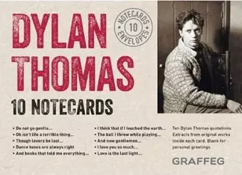 Dylan Thomas Notecards cover