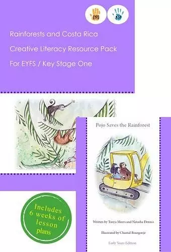 Rainforests and Costa Rica Literacy Resource Pack for Key Stage One and EYFS cover