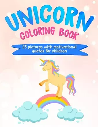 Unicorn Coloring Book cover