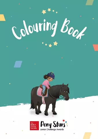 BHS Pony Stars Colouring Book cover