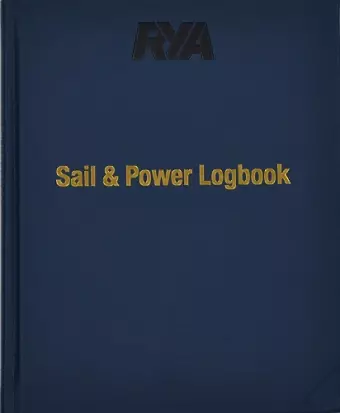 RYA Sail and Power Logbook cover