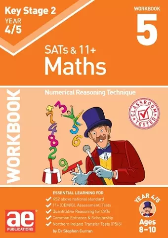 KS2 Maths Year 4/5 Workbook 5 cover