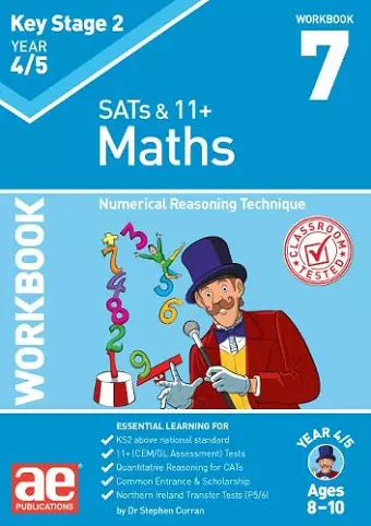 KS2 Maths Year 4/5 Workbook 7 cover