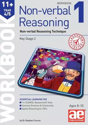 11+ Non-verbal Reasoning Year 4/5 Workbook 1 cover