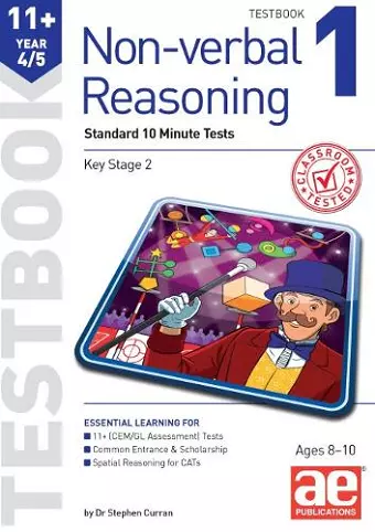 11+ Non-verbal Reasoning Year 4/5 Testbook 1 cover