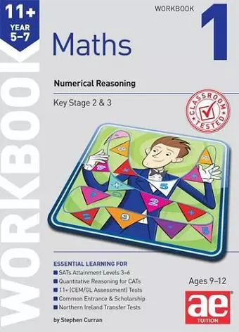 11+ Maths Year 5-7 Workbook 1 cover