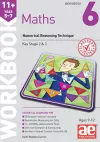 11+ Maths Year 5-7 Workbook 6 cover