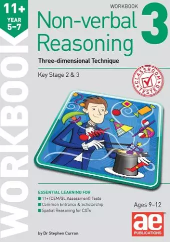 11+ Non-verbal Reasoning Year 5-7 Workbook 3 cover